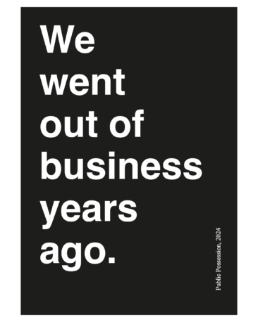 Out of Business Poster