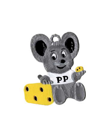 Cheese Mouse Figurine