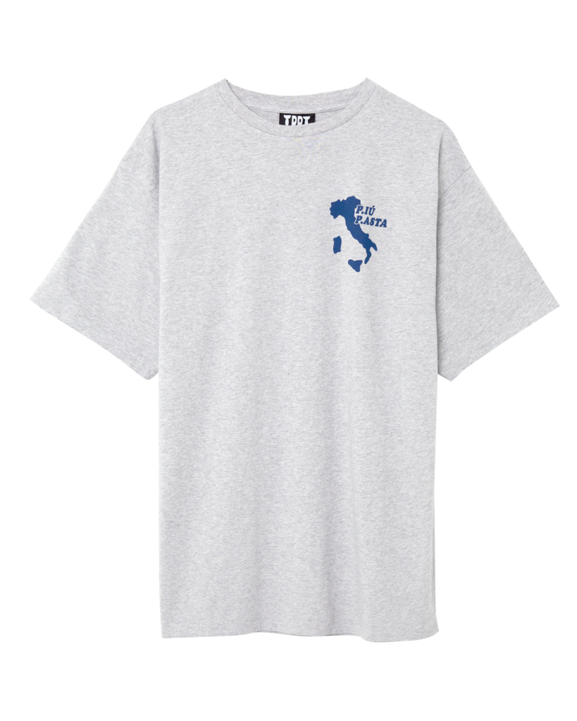 P.iu P.asta T-Shirt Heather Grey Shop Exklusiv