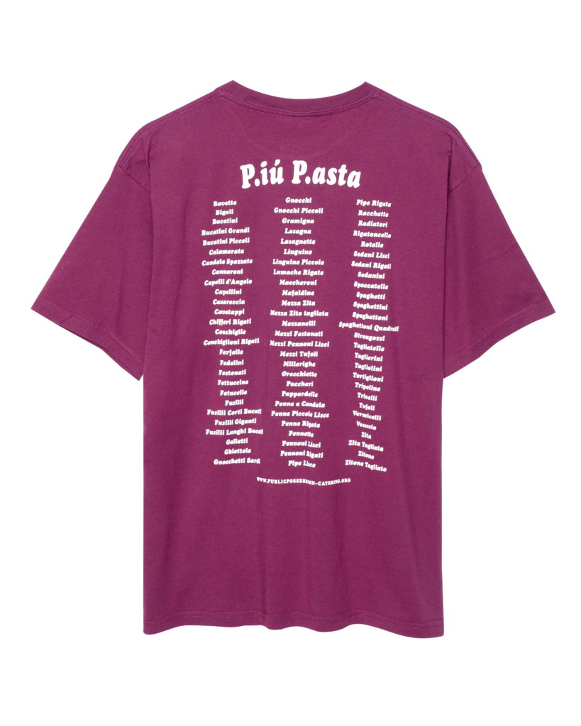 P.IU P.ASTA T-SHIRT