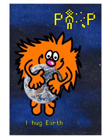 I HUG EARTH Poster