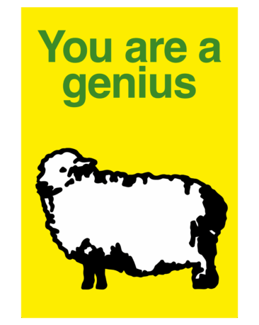 YOU ARE A GENIUS Poster